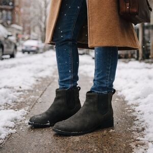UGG Bonham II Waterproof Suede Chelsea Boot | Slip-On Ankle Boot | Lug Sole